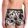 thumbnail image 3 of Fotbe Cow Skin Men’s Total Support Pouch Boxer Briefs, X-Temp Cooling, Moisture-Wicking Underwear, Regular, Long-leg and Trunk-Large, 3 of 6
