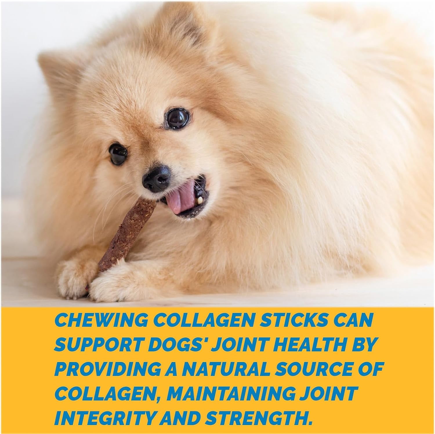Collagen Sticks Beef Basted 6" inches Chews for Dogs (20 Count)