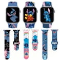 thumbnail image 2 of Disney Stitch-Correa de silicona para Apple Watch, pulsera de 42mm, 44mm, 45mm, 38mm, 41mm para iWatch 4 5 6 7 SE, 2 of 5