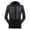 Black, variant on TOUMENY Men's UPF 50 Sun Protection Hoodie Lightweight Long Sleeve Fishing Hiking Running Jackets Casual Loose Zip Up Outdoor Jacket Black L