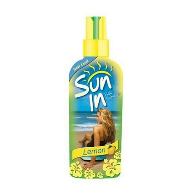 SunIn SprayIn Hair Lightener, Lemon Fresh, 4.7 Ounce