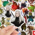 thumbnail image 2 of Pegatinas de dibujos animados de anime de mazmorras y dragones, 50 unidades, PVC, 2 of 3