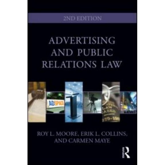 Pre-Owned Advertising and Public Relations Law (Paperback) 0415965489 9780415965484