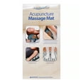 Acupuncture Massager Yoga Mat and Pillow Set with Carrying Case