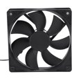 thumbnail image 1 of Ventilador De Refrigeración De Caja, Ventiladores De Caja De Computadora Profesionales De 120x120x25 Mm De Alta Precisión 3000 RPM Para Chasis De CPU, 1 of 7