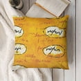 thumbnail image 3 of Cute Pillowcase for Hair and Skin, Queen ) Bed Home Decor Pillow Cover - Soft and Cozy Brushed Microfiber - Hidden Zipper Closure Print, 3 of 5