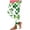 Green#2, variant on UVEASISHA St Patricks Day Leggings for Women Glitter Shamrock Printed Gold Yoga Pants Lucky Green Clover Holiday Tights Tummy Control Workout Pant Gold S