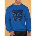 thumbnail image 2 of Graffiti Spray Painting Style. Sweatshirt Men -Image by Shutterstock, Male XX-Large, 2 of 4