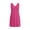 2_Hot Pink, variant on Asxite Plus Size Summer Dresses for Women Casual Solid Loose V Neck Sleeveless Midi Sundress