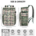 thumbnail image 3 of Travel Cooler Bag - Pioneer Flower Camping Beer Cooler Backpack with Bottle Opener- Waterproof Insulated Picnic Backpacks - Cooler Bag for Beach, 3 of 6