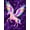 Pink, Pattern 4, variant on ODIKA 3x5 Machine Washable Non-Slip Area Rug, Enchanting Mythical Flying Through Dreamy Celestial Clouds High Traffic Rug, Pink, 600049