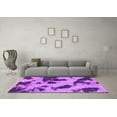 thumbnail image 3 of Ahgly Company Indoor Rectangle Abstract Pink Modern Area Rugs, 7' x 10', 3 of 4