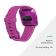 thumbnail image 4 of Reloj inteligente reacondicionado Fitbit Versa Lite Edition Reacondicionado Mulberry, 4 of 6