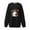Black A, variant on Halloween Sweatshirt Oversized Cute Printed 2025 Crewneck Long Sleeve Shirts for Women Tunic Pullover Tops Streetwear Fall Winter Womens Clothes