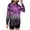 Purple, variant on SCSAlgin Sweatshirt For Women Fashion Glitter Sequin Long Sleeve Fall Tops Side Split Crewneck Pullover