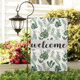 thumbnail image 3 of Spring Summer Multicolored Flower Leaves Garden Flag 12.5x18 Inch Double Side for Outdoor Courtyard Garden Decor Flowers Welcome Holiday Flag for Outside Decoration, 3 of 4
