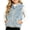 Light Blue, variant on Fleece Vest for Kids Sleeveless Warm Comfy Full Zip Casual Jackets with Pockets Fall Winter Going out Tops