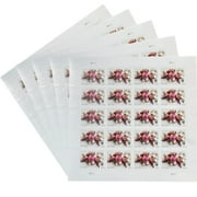 Garden Corsage 5 Sheets of 20 USPS 2 ounce First Class Forever Postage Stamps Wedding Celebration (100 Stamps)