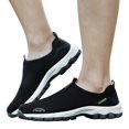 thumbnail image 3 of Mesh Sport Shoes for Men Breathable Wide Toe Sneakers Lightweight S𝗅ip On Athlet𝗂c Shoes Comfortable Non-S𝗅ip Workout Footwear Fashion Casual Walking Shoes, 3 of 9