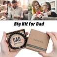 thumbnail image 3 of THEMEROL Men Bracelets Beaded Strechable Bracelet for Dad Birthday Gifts Fathers Day from Daughter Best Dad Ever Who Have Everything Wants Nothing, 3 of 5