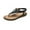 Black, variant on OAVQHLG3B Women's Shoes Low-heeled Slippers Casual Comfortable Sandals Beach Diamond Flowers Bohemian Flip Flops