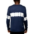 thumbnail image 2 of X RAY JEANS Mens Tie Dye Crewneck Sweater, Navy/White, L, 2 of 6