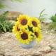 thumbnail image 5 of Ramo decorativo de flores secas artificiales,simulación de flores,decoración de interiores,decoración floral de plástico para sala de estar, 5 of 6