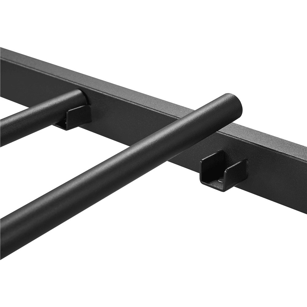 Renwick Journee x-Design Metal Platform Queen Bed,Adult, Black