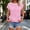 Pink, variant on Jerdar Women's 2026 Spring Vest Tops Cap Sleeve Striped Shirt Knit Tank Top Summer Beach Vacation Clothe L