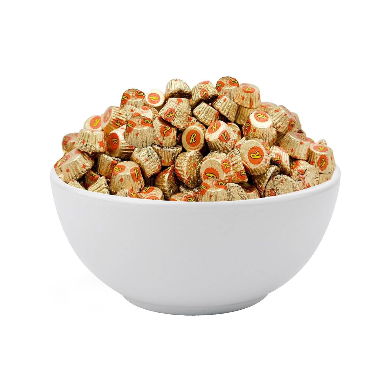 REESEScups Miniatures Milk Chocolate Peanut Butter Candy, Bulk Pack 2 Pounds