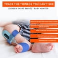 thumbnail image 2 of LOOKEE® BabyO2™ Baby Oxygen Monitor with Audio Alarm and App Notification | Track Oxygen Level, Heart Rate and Movement | Designed for 0-3 Years Old, 2 of 8