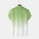 thumbnail image 5 of Camisas de Manga Larga para Hombres Moda Casual Impresión Cuello de Vuelta Blusa Transpirable para Diario Y de Negocios, 5 of 6