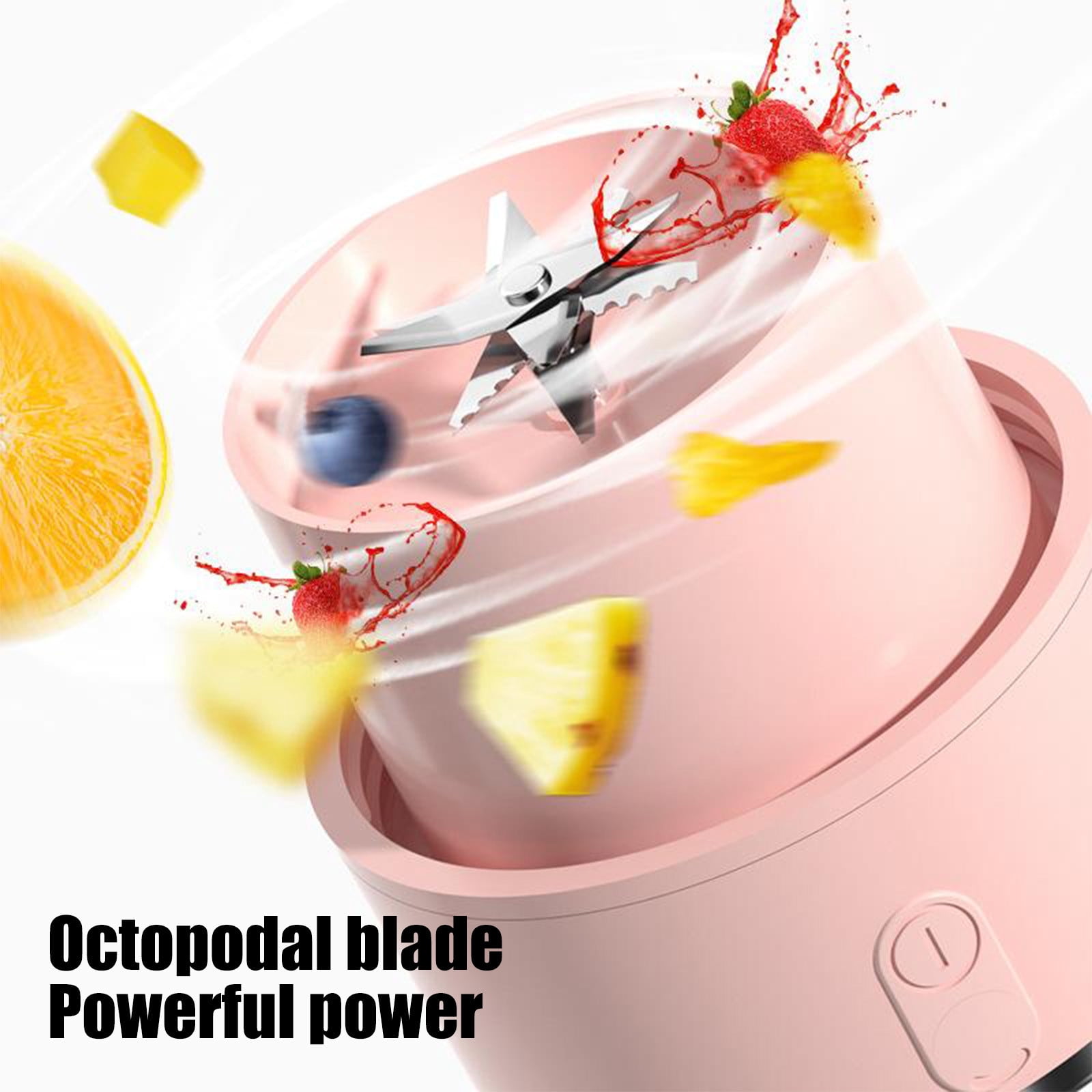 Portable Blender, Personal Blenders for Shakes and Smoothies, Lid and Shoulder Strap, Type-C USB Rechargeable,Blenders for Gym/Travel/Kitchen