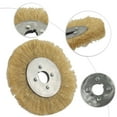 thumbnail image 2 of Brosse Plate en Laiton Doux 100-250mm pour Polir les Roues de Moulin, 2 of 6