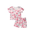 thumbnail image 2 of Kmbangi Vêtements de Loisirs pour Tout-Petits Manches Courtes Col Rond Hauts Shorts, 2 of 9