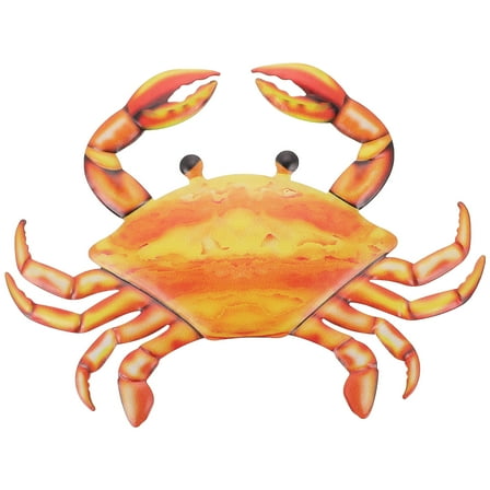 Raindrops 1Pc Crab Wall Decor Home Hanging Ornament Stylish Iron Art Craft