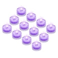 thumbnail image 1 of Unique Bargains 24Pcs Bright LED Tea Light, Purple Waterproof Flameless Candle Color Change Party Wedding Festivals Decor, 1 of 7