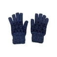 thumbnail image 2 of 4 Pack Men's Thermal Fleece Lined Winter Insulated Knit Thick Gloves (Style 5), 2 of 5