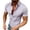 White, variant on hlysgo Men's Stripe Shirts Regular Short Sleeve Dress Shirt Button Down Casual Summer Beach Travel Shirts Red,XL