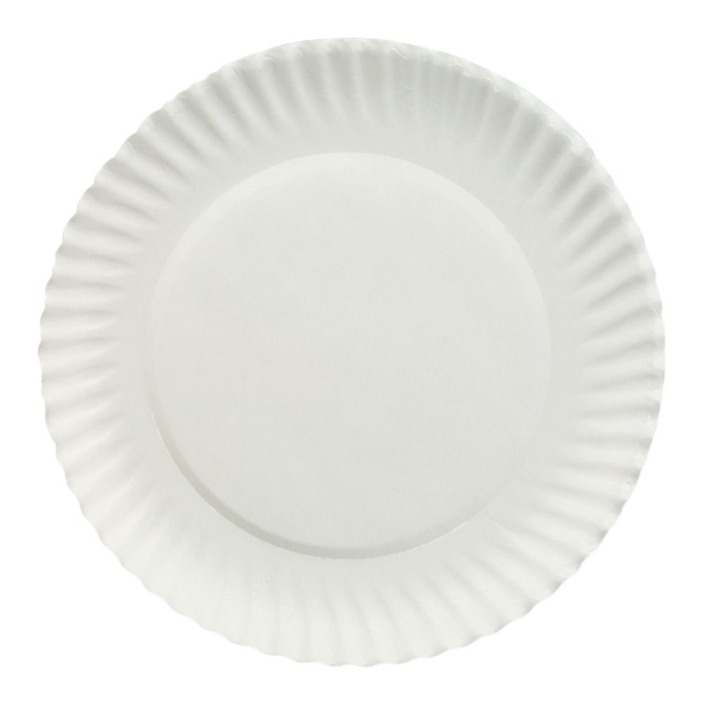 Paper Plates, Lightweight, 6" (1,000 ct.), Affordable white uncoated