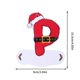 thumbnail image 2 of xihome Juego de 26 adornos navideños acrlicos con forma de alfabeto para rbol de Navidad con presillas para colgar, ideales para decoraciones festivas., 2 of 6