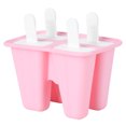 thumbnail image 3 of Molde Para Helados, Moldes De Silicona Para Helados, Máquina Para Hacer Barras De Hielo, Herramienta Para Hacer Helados Con Asas, Recipiente Para Helados, Molde Para Paletas Cergrey 4 moldes para helados, 3 of 8