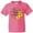 Neon Pink, variant on Inktastic My Pops Loves Me with Sunflower Wreath Youth T-Shirt