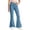 Blue, variant on School Uniform Pants for Girls Bell Bottom Pants High Stretch Elastic Waist Flare Trousers Size 5-16 Years Teen Girls Kids Back To School