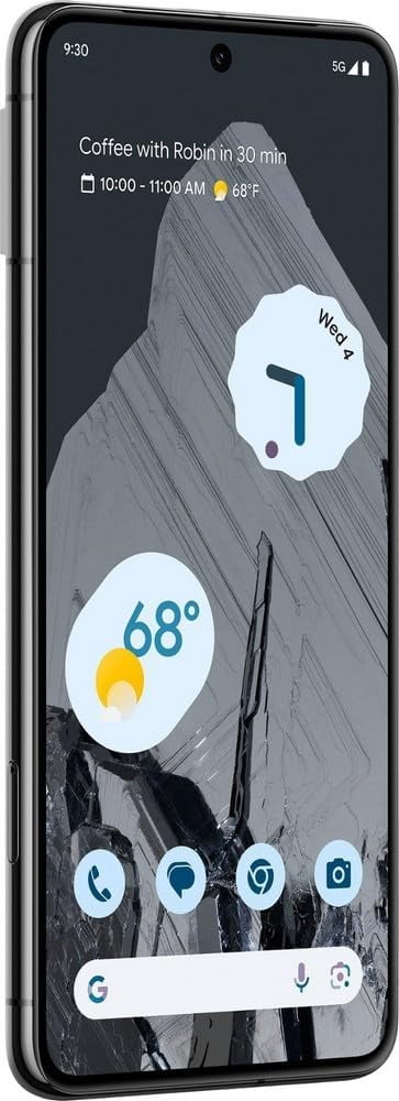 Restored Google Pixel 8 Pro Smartphone, 256GB, Unlocked - Obsidian (Refurbished)