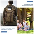 thumbnail image 5 of Portable Toilet Paper Holder Bag Waterproof Foldable Tissue Dispenser for Camping Hiking Picnic Travel Car Office, 5 of 10