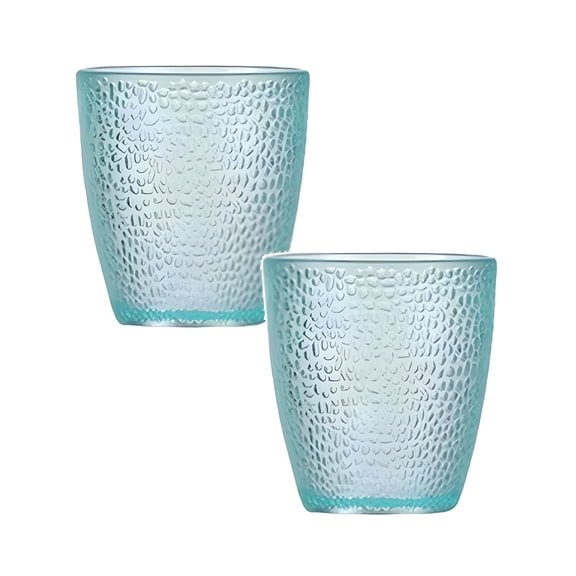 ACDANC 2026 New 2Pcs Acrylic Drinking Glasses Acrylic Glasses Drinkware Unbreakable Tumblers Drinking Glass Multi-Color Cups Reusable Glassware for Kitchen Picnic Party Juice (8 Oz)