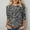 Gray, variant on Shirts for Women Sequin Tops Grey Long Sleeve Sparkle Shirt Shiny Top Womens Fancy Tops Womens Holiday Sequin Tops