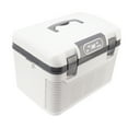 thumbnail image 1 of Portable 19L Car Refrigerator Mini Fridge For RV Camping 12/24V DC, AC 100 240V Fast Cooling, Silent, Shockproof Thermally Insulated, 1 of 8