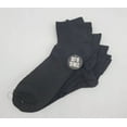 thumbnail image 4 of Men's 7 Pairs Black Quarter Socks: Moisture-Wicking Comfor by Everlast, 4 of 5